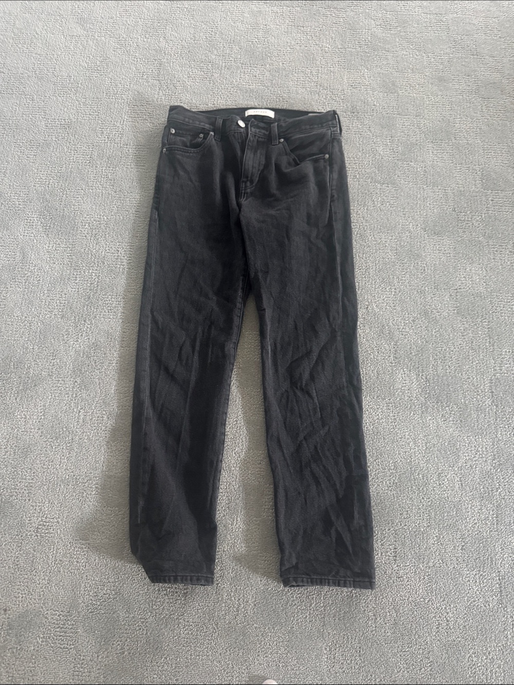 PacSun Women's Black Straight-Leg Jeans